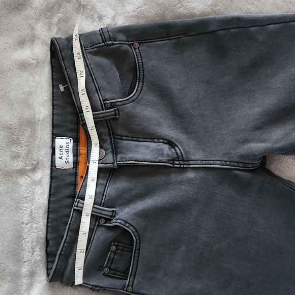 Acne Studios ‘Skin5’ 'used black' jeans - Picture 2 of 10